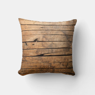 Coussin Bois rustique