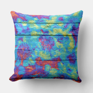 Coussin Bois vintage