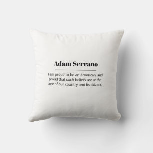 Coussin Boissons patriotiques du 4 juillet avec des étoile