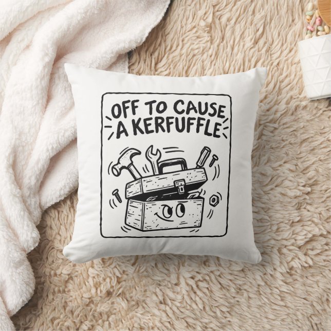 Coussin Boîte à outils de démarrage Kerfuffle Mode méfait (Couverture)