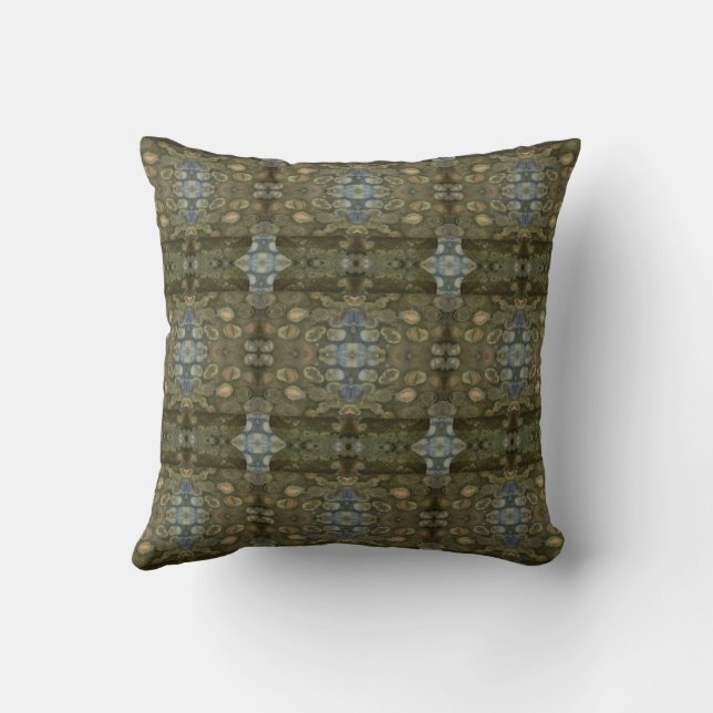 Coussin Boîte de collection de gemmes de sédiments marins  (Verso)