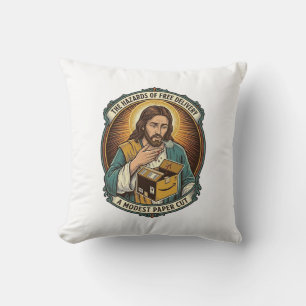 Coussin Boîte en carton Jésus Papier Coupé Doigt Douleur H
