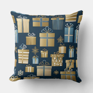 coussin boîtes de noël