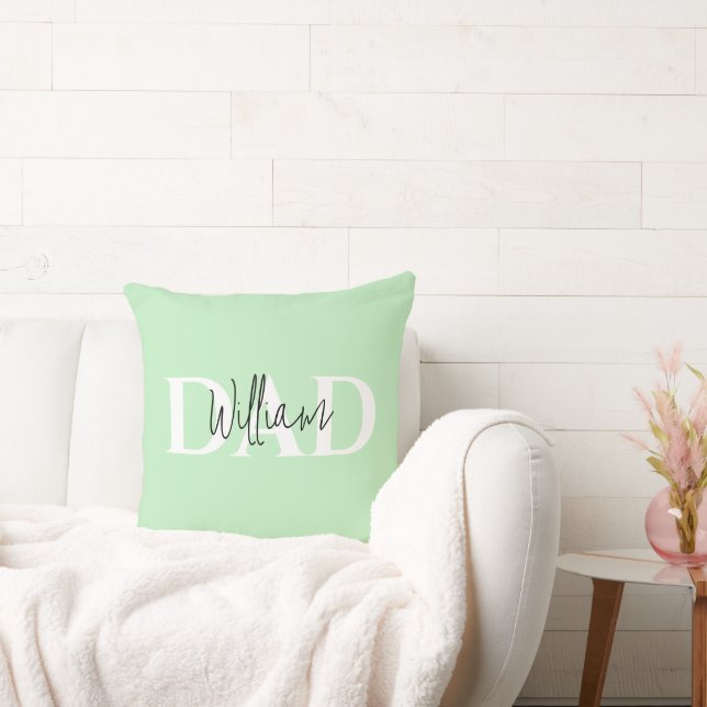 Coussin Bold Pastel DAD | Cadeau de la Fête des Pères (Canapé)