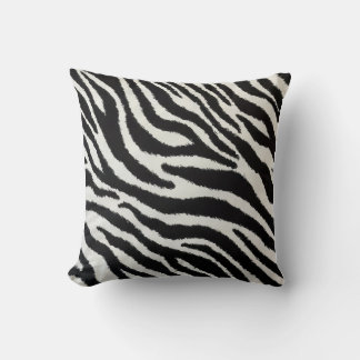 Coussin Bold Zebra Stripes Pillow
