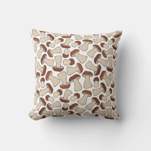 Coussin Boletus ou champignons Porcini Patte sans fin