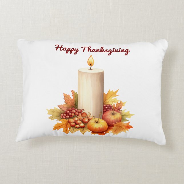 Coussin  Bon thanksgiving d'accentuation Coussin (Dos)