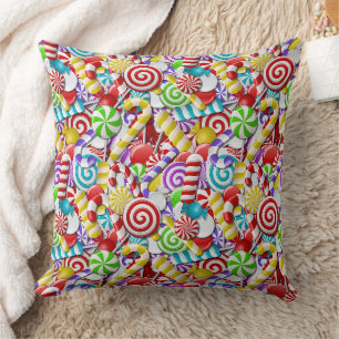 Coussin Bonbons à la menthe