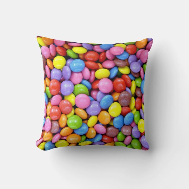 Coussin Bonbons colorés (Recto)