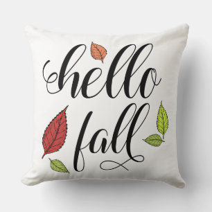 Coussin Bonjour Automne