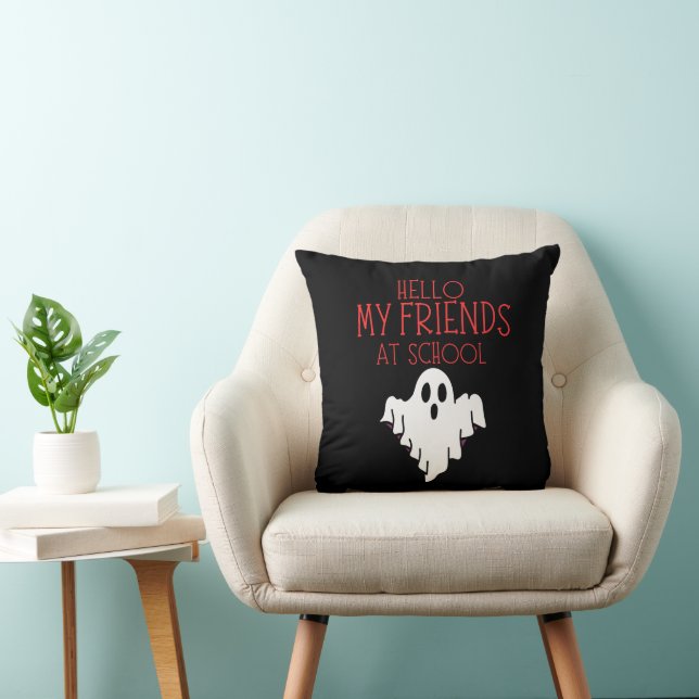 COUSSIN BONJOUR MES AMIS À L'ÉCOLE, RETOUR À L'ÉCOLE (Chaise)