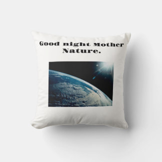 Coussin Bonjour/nuit Mère Nature