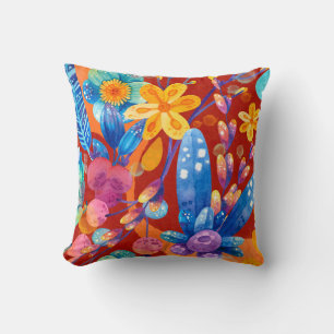 Coussin Bonjour Printemps heure de bonheur