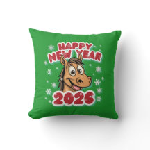 Bonne année 2026 : Année du Cheval Mascotte