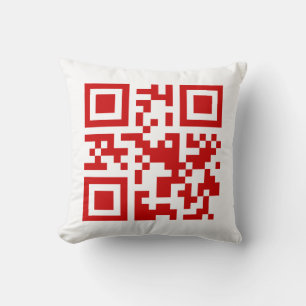 Coussin Bonne année ! — Code QR