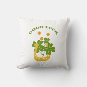 Coussin Bonne chance
