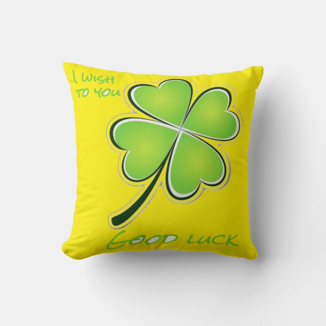 Coussin bonne chance (Recto)