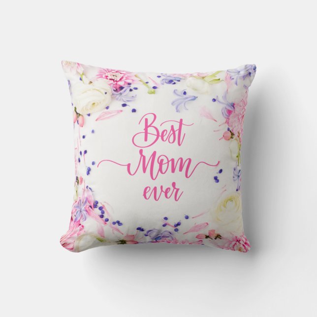 Coussin Bonne fête des mères (Recto)