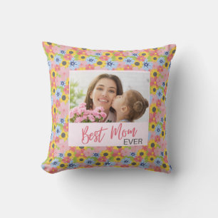 Coussin Bonne fête des mères, Meilleure maman jamais