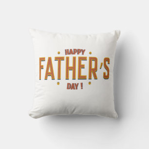 Coussin Bonne Fête des pères - Cadeau sincère pour le mond