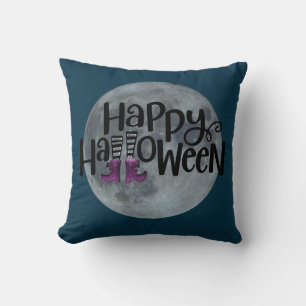 Coussin Bonne Lune d'Halloween