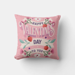 Coussin Bonne Saint Valentin pour vous
