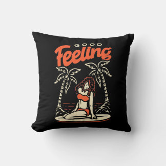 Coussin Bonne sensation Surfer Girl
