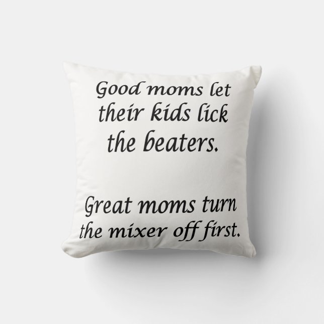 Coussin Bonnes mamans super mamans  (Recto)