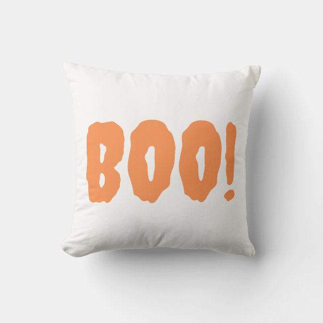 Coussin boo, effrayant (Recto)