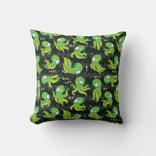 Coussin Boo Octopus Green Kids Clothing & Décor