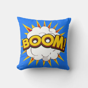 Coussin Boom! Explosion de dessin animé