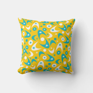 Coussin Boomerangs rétro