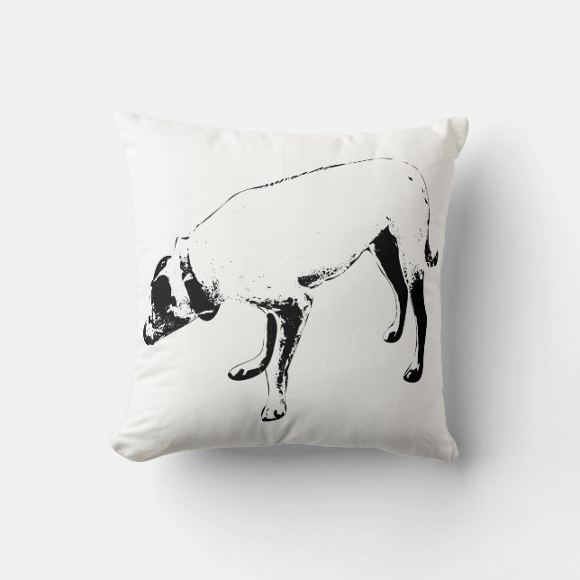 Coussin Bord du vent (Recto)