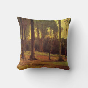 Coussin Bord d'un bois par Vincent van Gogh