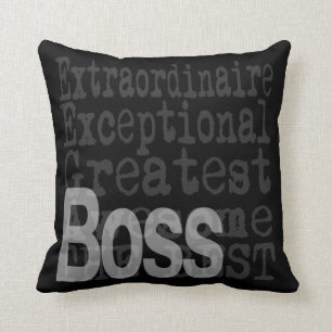 Coussin Boss Extraordinaire