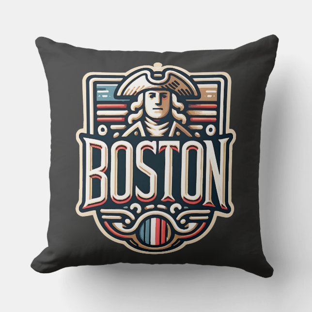 Coussin Boston Massachusetts Paul Revere (Recto)