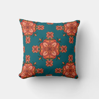 Coussin Botanic Bloom Throw Pillow