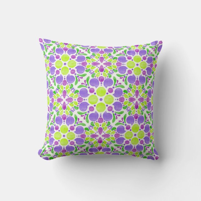 Coussin Botanical Pop_Vinyard (Recto)
