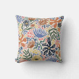 Coussin Botanique Beige Boho