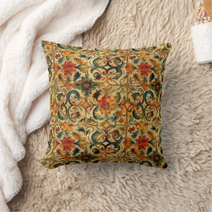 Coussin Botanique de l'âge d'or