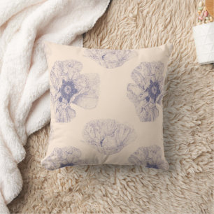 Coussin Botanique de pavot