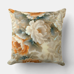 Coussin Botanique des Whispers de automne de velours