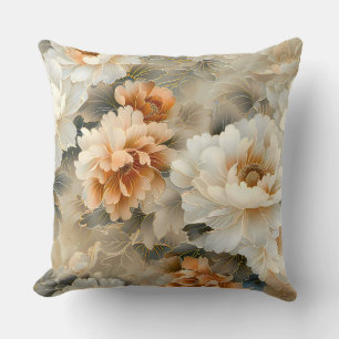 Coussin Botanique des Whispers de automne de velours