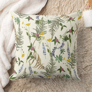 Coussin Botanique sauvage