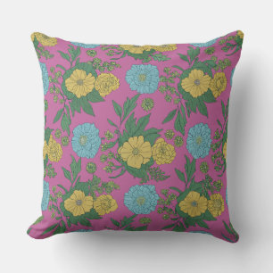 Coussin Botanique Vintage Romantique"