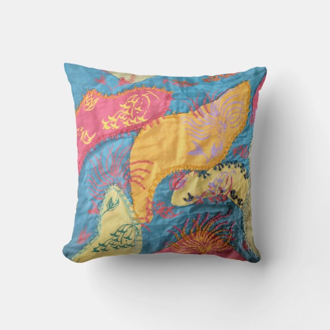 Coussin Bouche en fibre d'art (Recto)