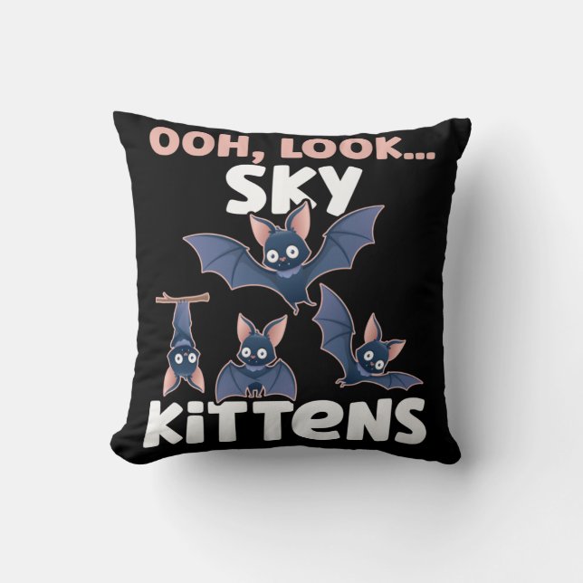 Coussin Bouche Lover Sky Kittens Fan (Recto)