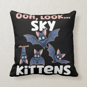 Coussin Bouche Lover Sky Kittens Fan