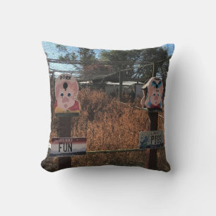 Coussin Bouchon De Porc, Cochons Amusants, Signes Amusants