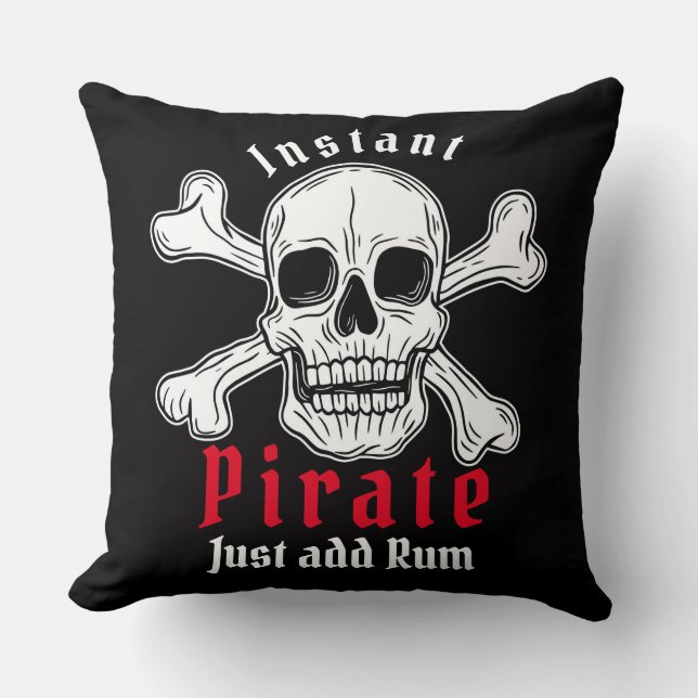 Coussin Boucle de pirates (Recto)